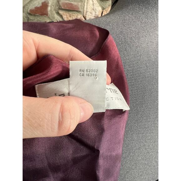 Liz Claiborne vest preppy blue white vintage 1980s novelty print steampunk - Picture 11 of 11